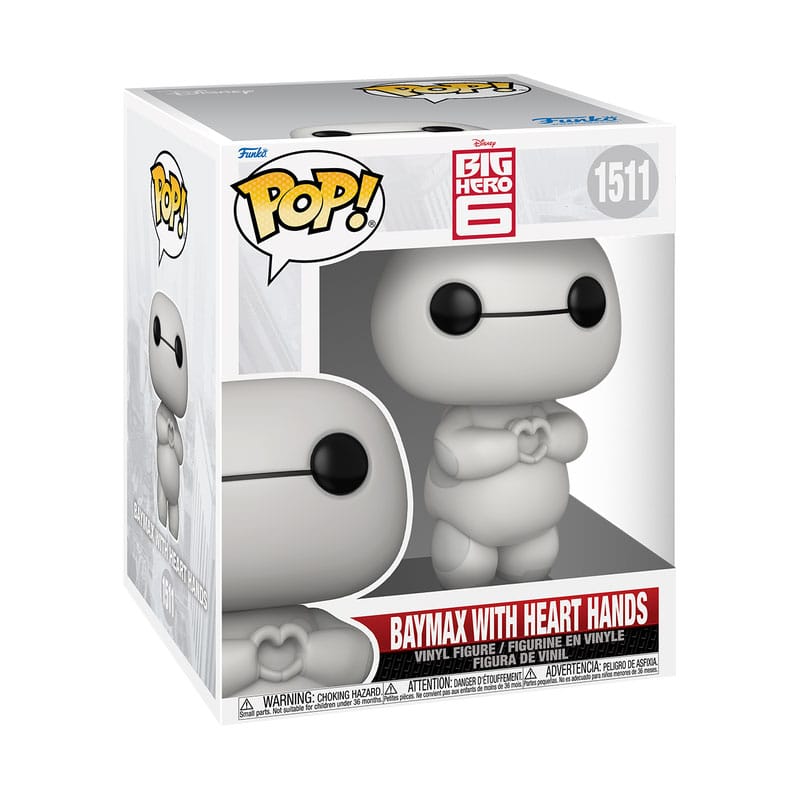 Big Hero 6 Oversized POP! Vinyl Figura Baymax(Heart Hands) 15 cm