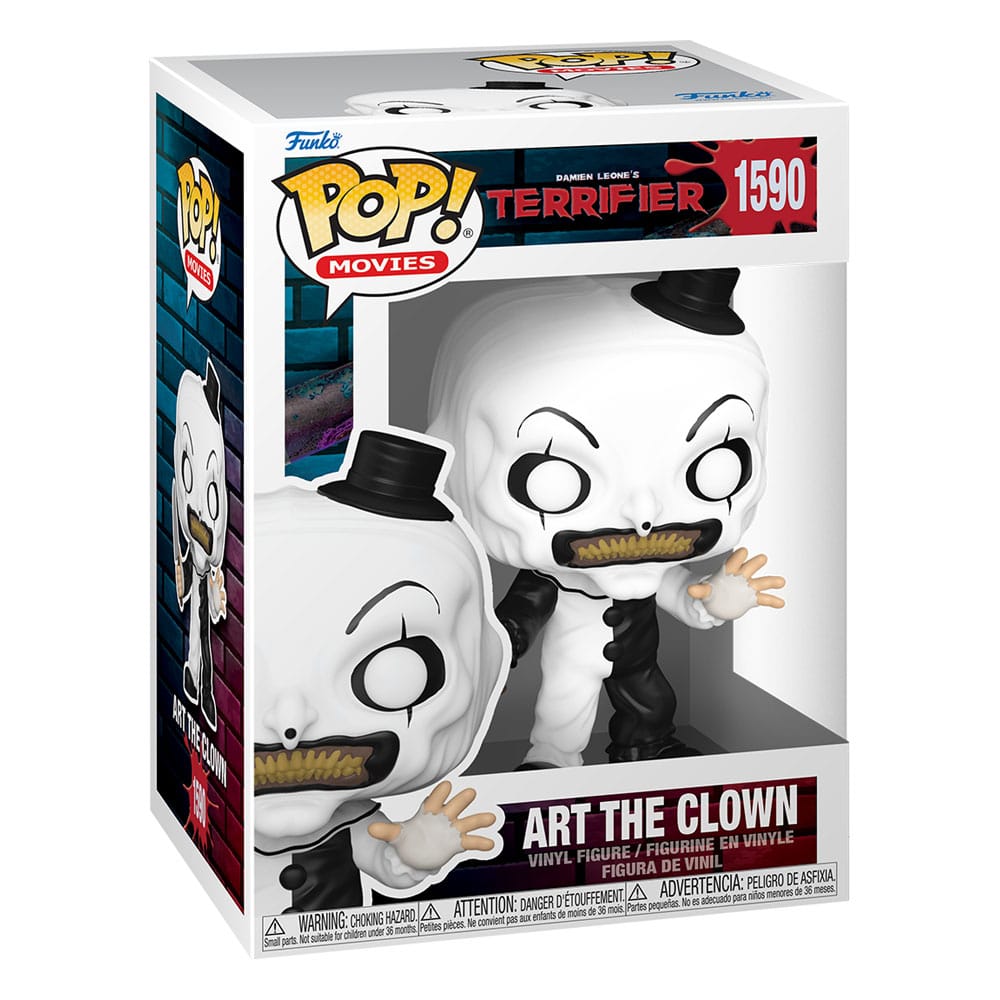Terrifier POP! Movies Vinyl Figura Art the Clown 9 cm