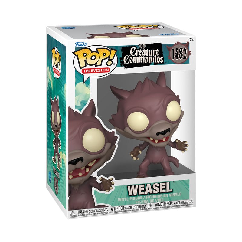 Creature Commandos POP TV Vinyl Figura Weasel 9cm