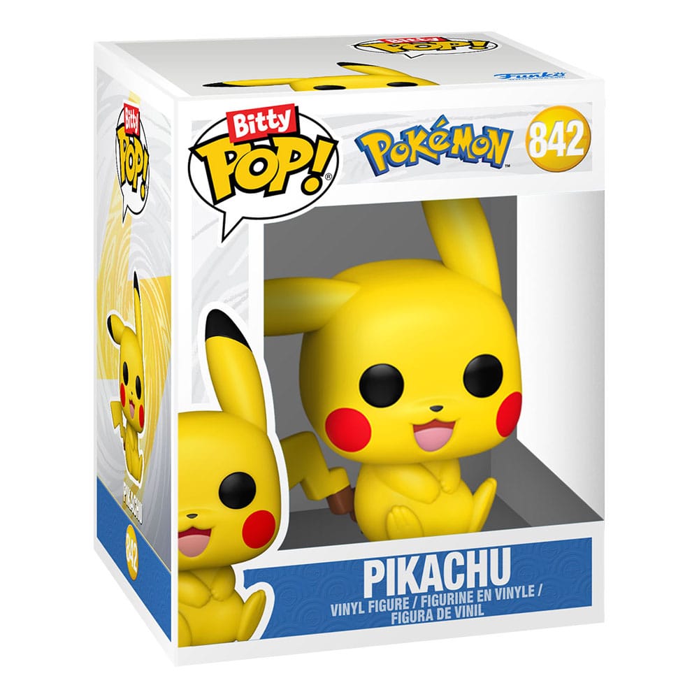 Blister 4 figuras Bitty POP Pokemon Pikachu