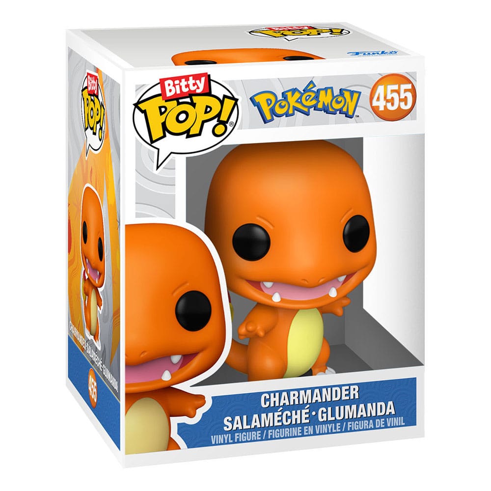 Blister 4 figuras Bitty POP Pokemon Charmander