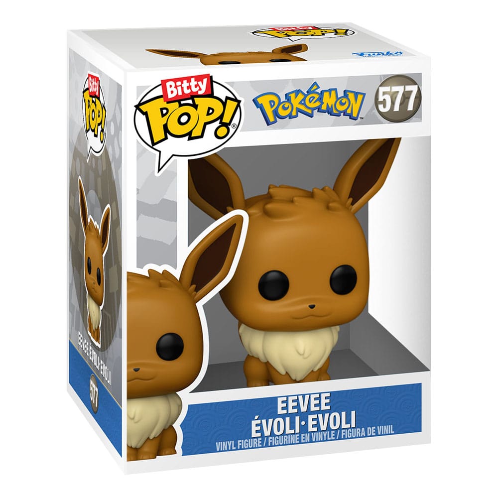Blister 4 figuras Bitty POP Pokemon Squirtle