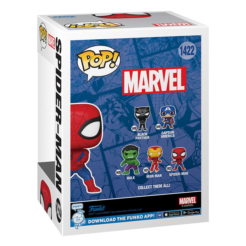 Marvel New Classics POP Vinyl Figura Spider-Man 9cm