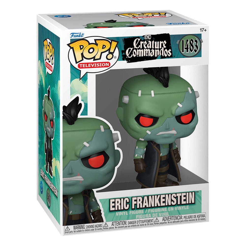 Creature Commandos POP TV Vinyl Figura Eric Frankenstein 9cm