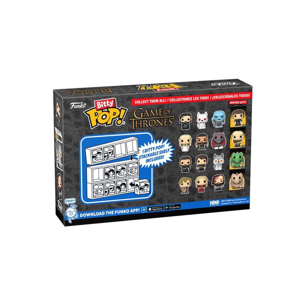 Blister 4 figuras Bitty POP Juego de Tronos Ned Stark