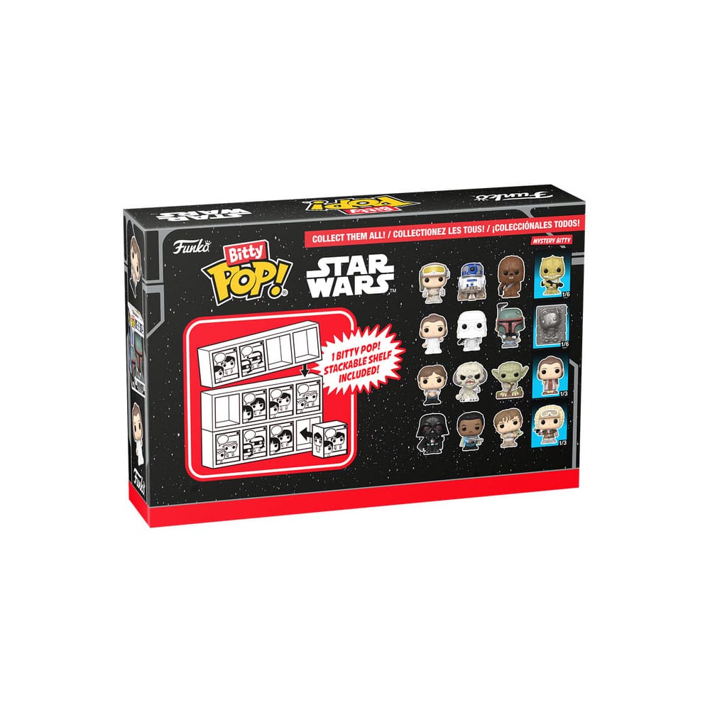 Blister 4 figuras Bitty POP Star Wars Darth Vader