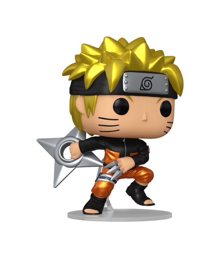Funko pop animacion naruto shippuden naruto uzumaki con shuriken