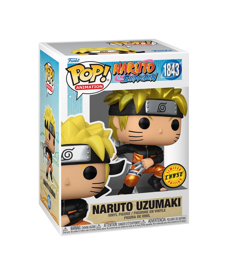 Funko pop animacion naruto shippuden naruto uzumaki con shuriken