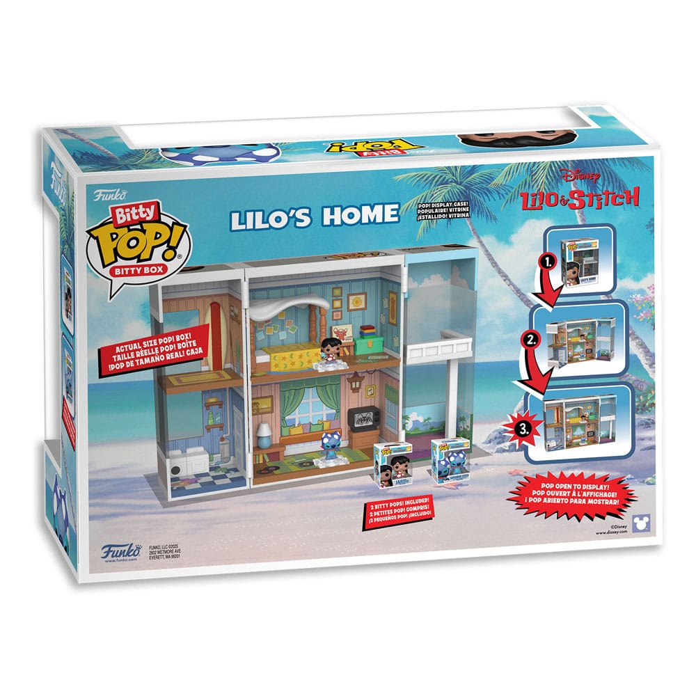 Figura Bitty POP Boxes Disney Stitch Lilo's Home