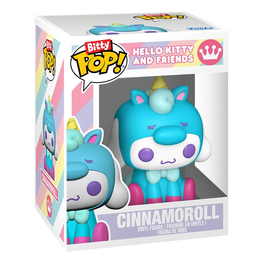 Blister 4 figuras Bitty POP Hello Kitty and Friends Hello Kitty