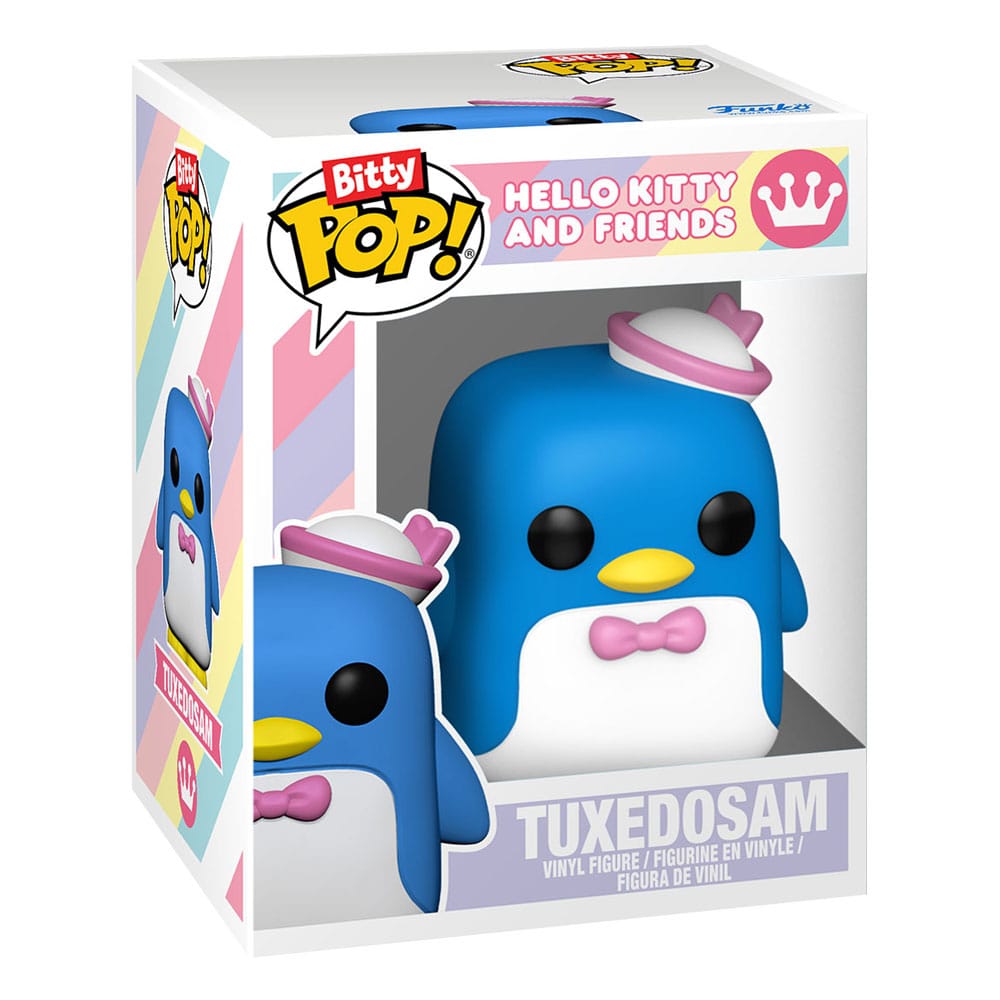 Blister 4 figuras Bitty POP Hello Kitty and Friends Hello Kitty