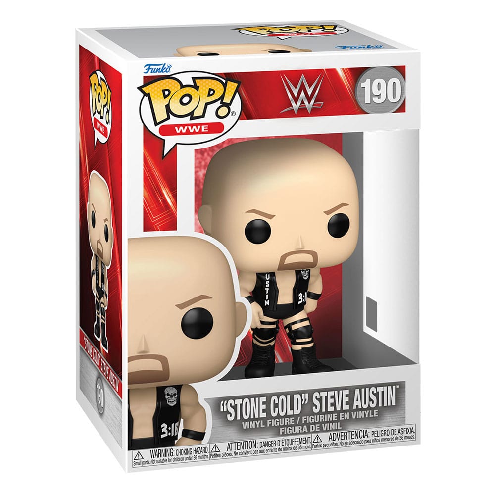 WWE POP! Vinyl Figura "Stone Cold" Steve Austin 9 cm