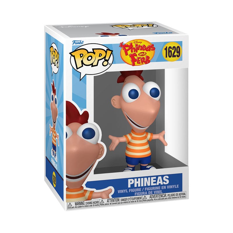 Phineas and Ferb Figura POP! Disney Vinyl Phineas 9 cm