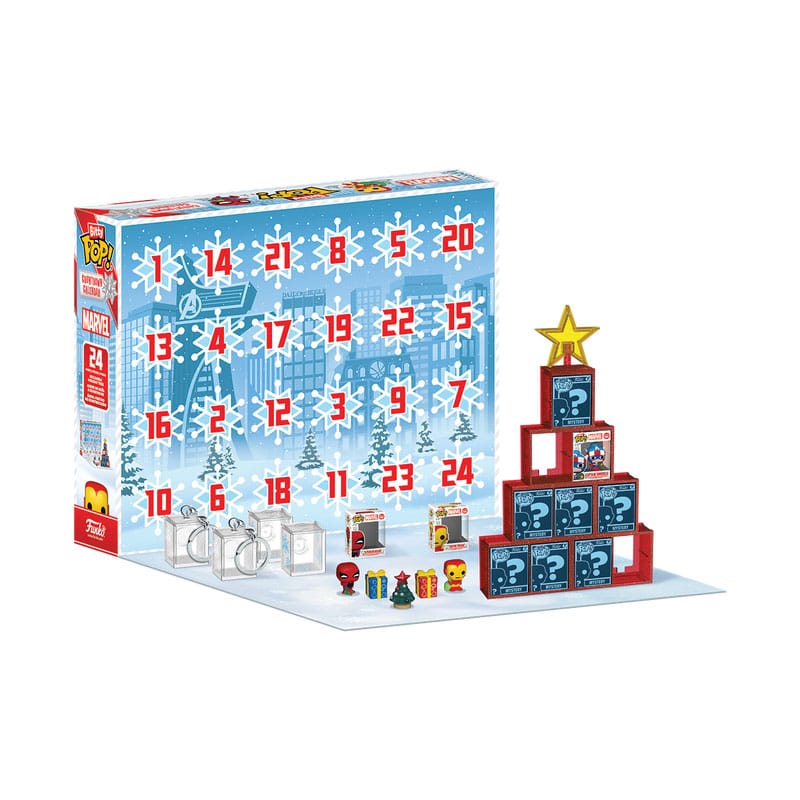 Marvel Comics Bitty POP! Calendario de adviento 24 Day Countdown Frikytopia