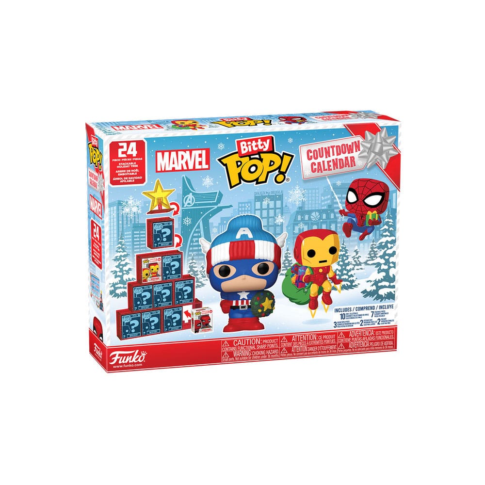 Marvel Comics Bitty POP! Calendario de adviento 24 Day Countdown