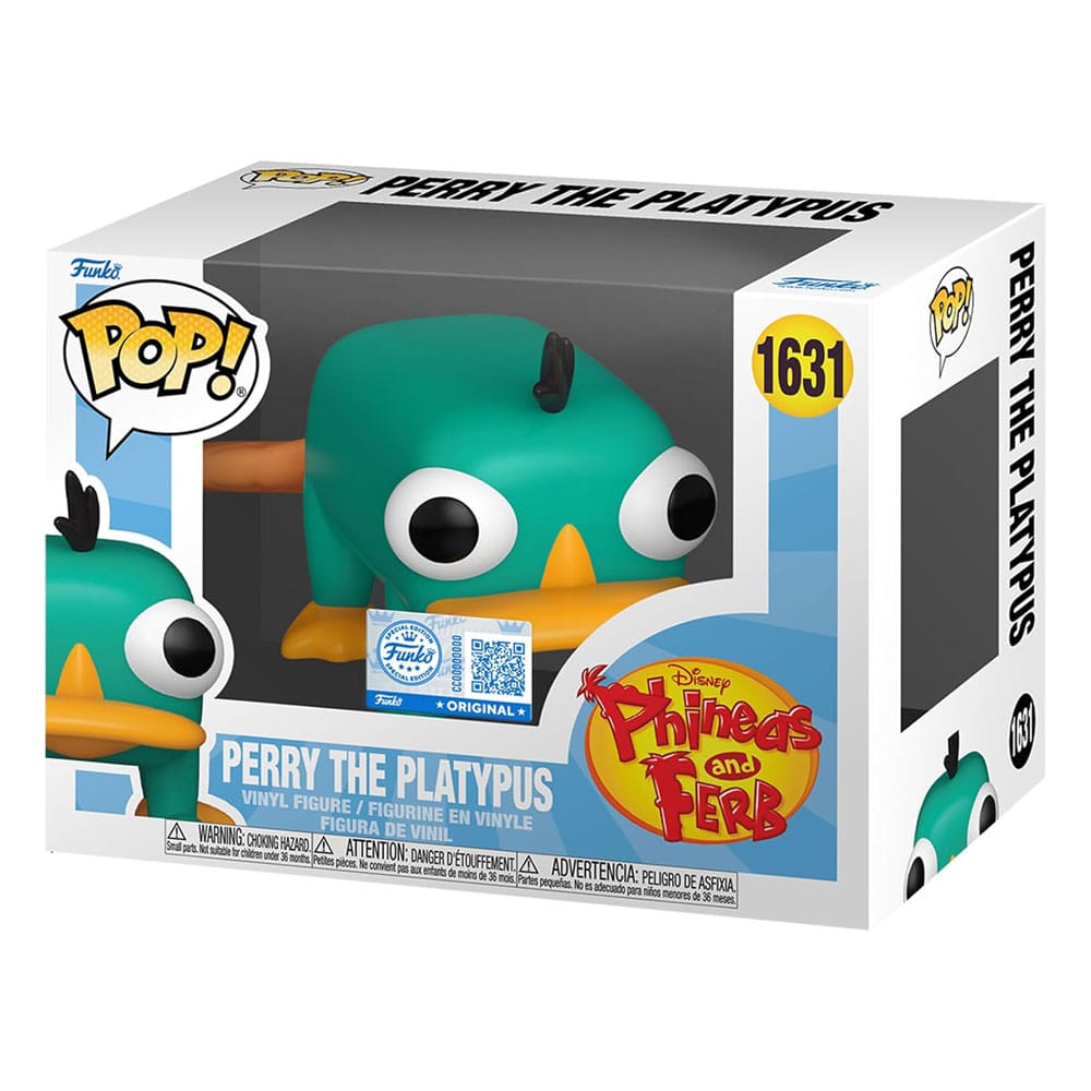 Phineas and Ferb Figura POP! Disney Vinyl Perry 9 cm