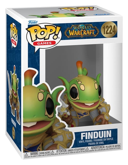 World of Warcraft: Murloc Cosplay Figura POP! Games Vinyl Finduin 9 cm