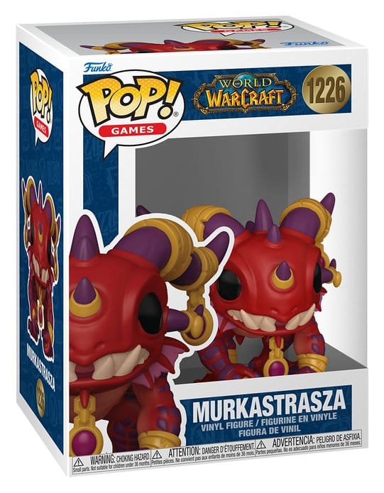 World of Warcraft: Murloc Cosplay Figura POP! Games Vinyl Murkistrasza 9 cm