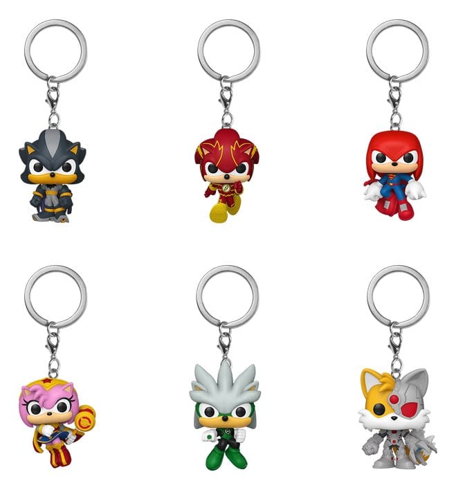 Sonic the Hedgehog Llaveros Pocket POP! Vinyl 4 cm Expositor (12)