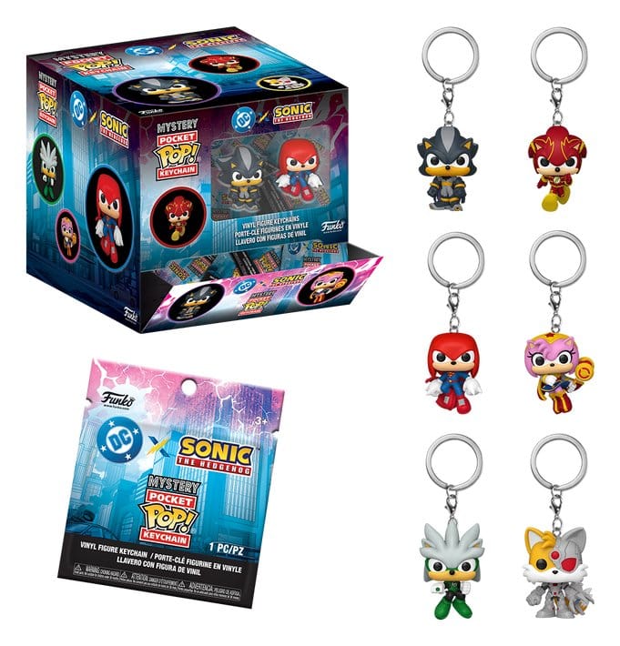 Sonic the Hedgehog Llaveros Pocket POP! Vinyl 4 cm Expositor (12)
