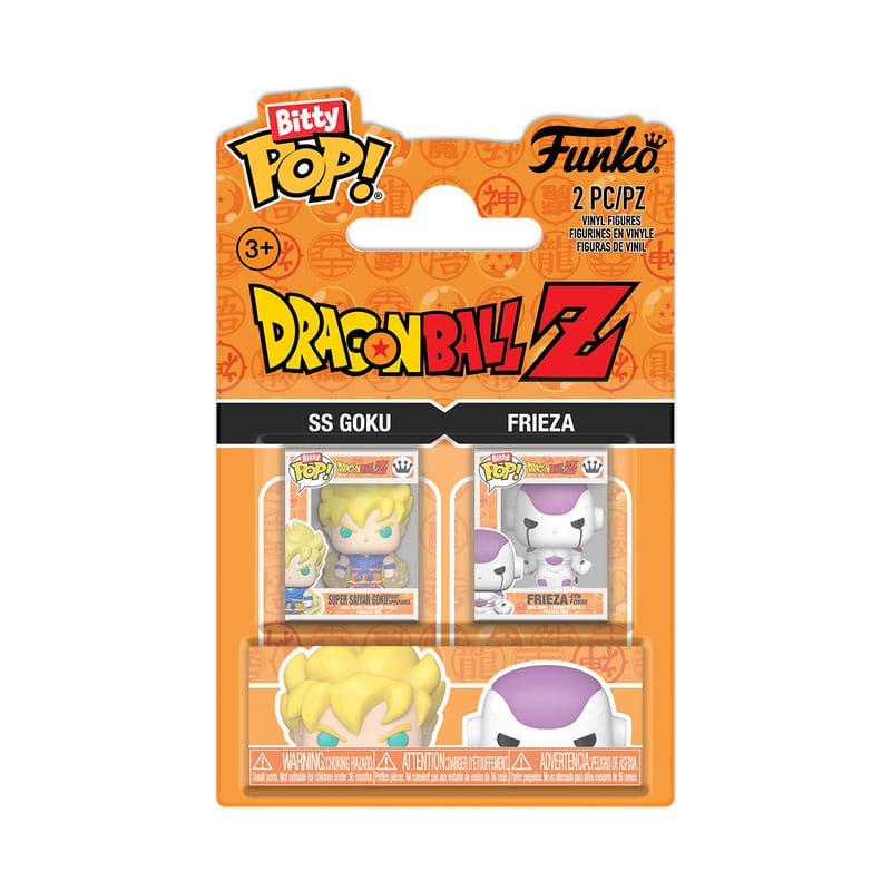 Dragon Ball Pack de 2 Figuras Bitty POP! Vinyl Goku & Freiza 2,5 cm Frikytopia
