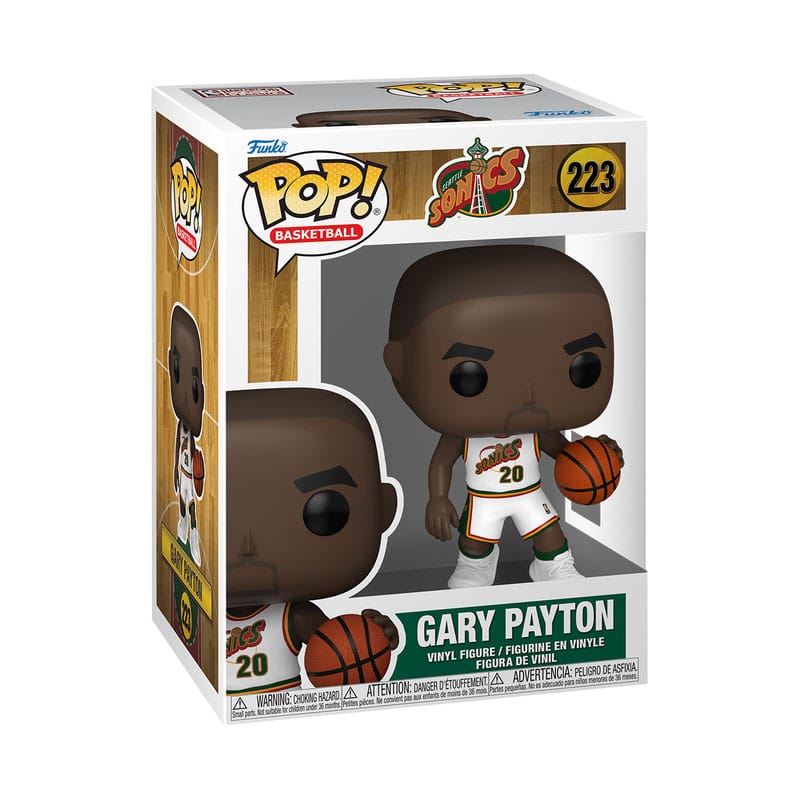 NBA Legends POP! Sports Vinyl Figura Sonics- Gary Payton 9 cm