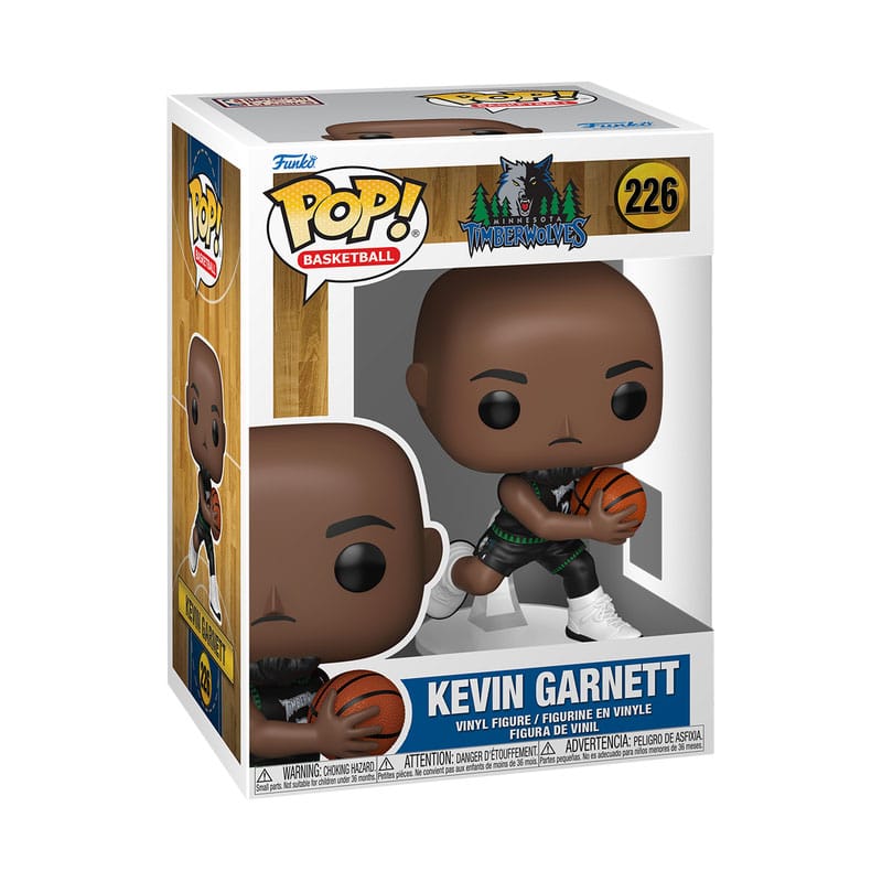 NBA Legends POP! Sports Vinyl Figura Legends- Kevin Garnett(Wolves) 9 cm