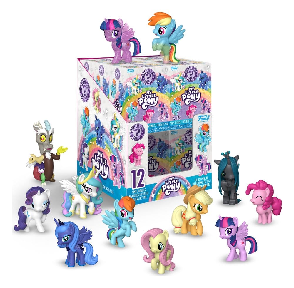 My Little Pony Mystery Minis Minifiguras 5 cm  Expositor (12) Frikytopia