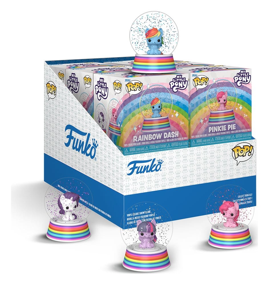 My Little Pony Mystery Minis bolas de nieve 5 cm Expositor Blind Box (12) Frikytopia