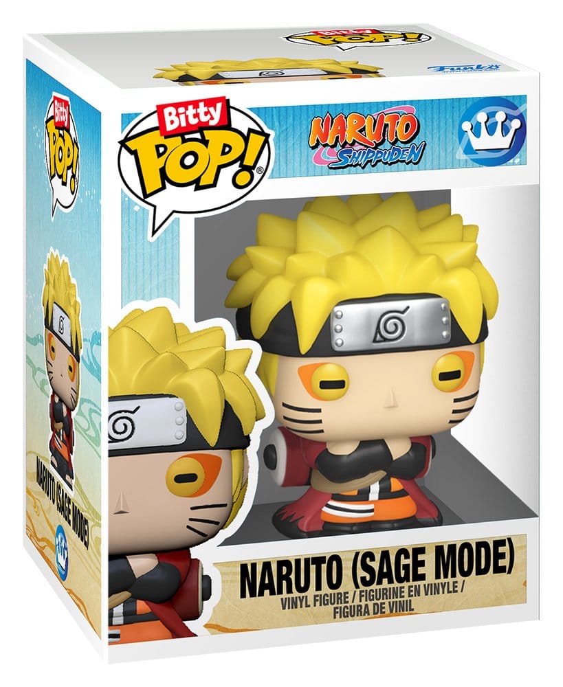 Naruto Bitty POP! Display Vinyl Figuras Hidden Leaf