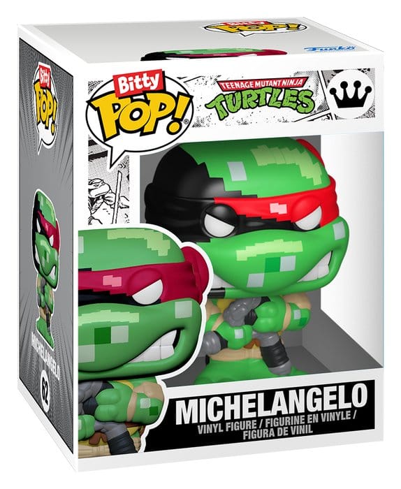 Tortugas Ninja Bitty POP! Arcade Claw Vinyl Figura
