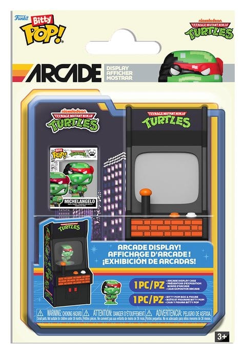 Tortugas Ninja Bitty POP! Arcade Claw Vinyl Figura