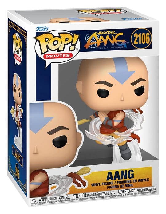Aang - TLA Lost Realm Figura POP! Animation Vinyl Aang 9 cm