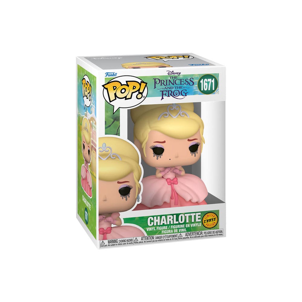 Figura POP Disney Tiana y el Sapo Charlotte