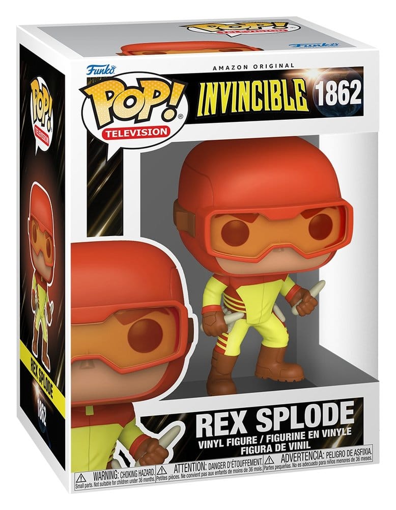 Invincible 2 POP! Vinyl Figuren Rex Splode with Chase 9 cm Surtido (6)