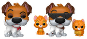 Oliver & Co. POP!&Buddy Movies Vinyl Figuren Dodger w/Oliver w/Chase 9 cm Surtido (6)