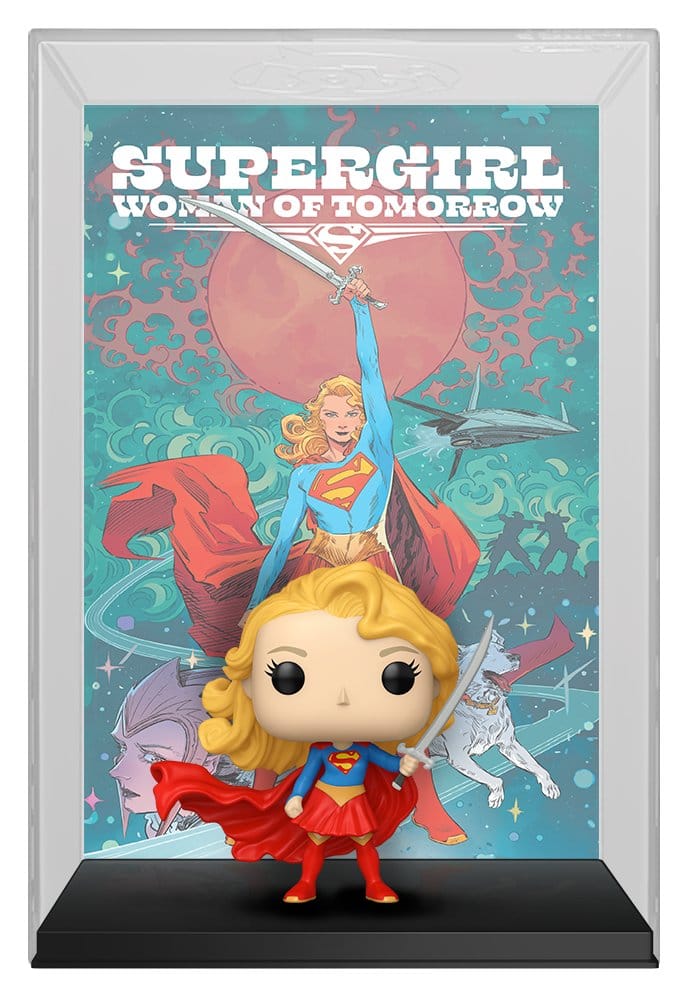 DC Comics POP! Comic Cover Vinyl Figura Supergirl 9 cm Frikytopia