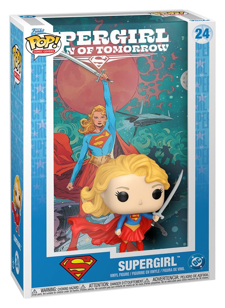 DC Comics POP! Comic Cover Vinyl Figura Supergirl 9 cm