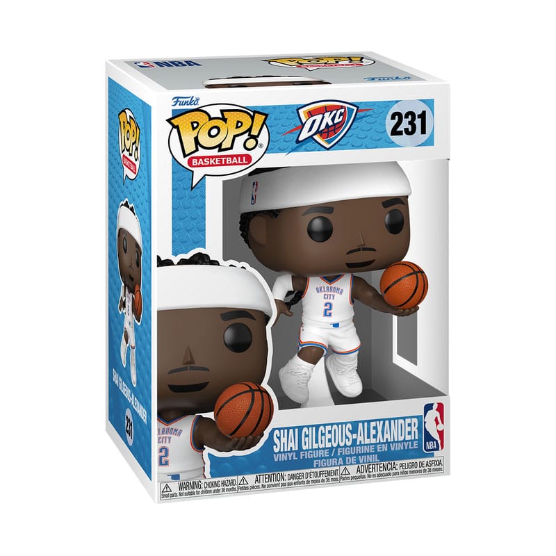 NBA Legends POP! Sports Vinyl Figura Thunder- SG-A (Home) 9 cm