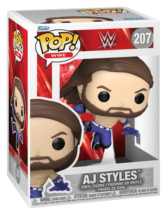 WWE Figura POP! Vinyl  AJ Styles 9 cm