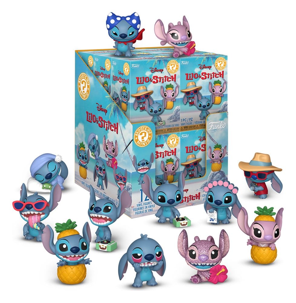 Lilo & Stitch Mystery Minis Minifiguras 5 cm Expositor PDQ (12) Frikytopia