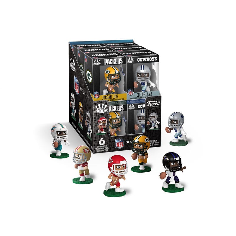 NFL Mystery Minis Minifiguras 5 cm Expositor PDQ (12)