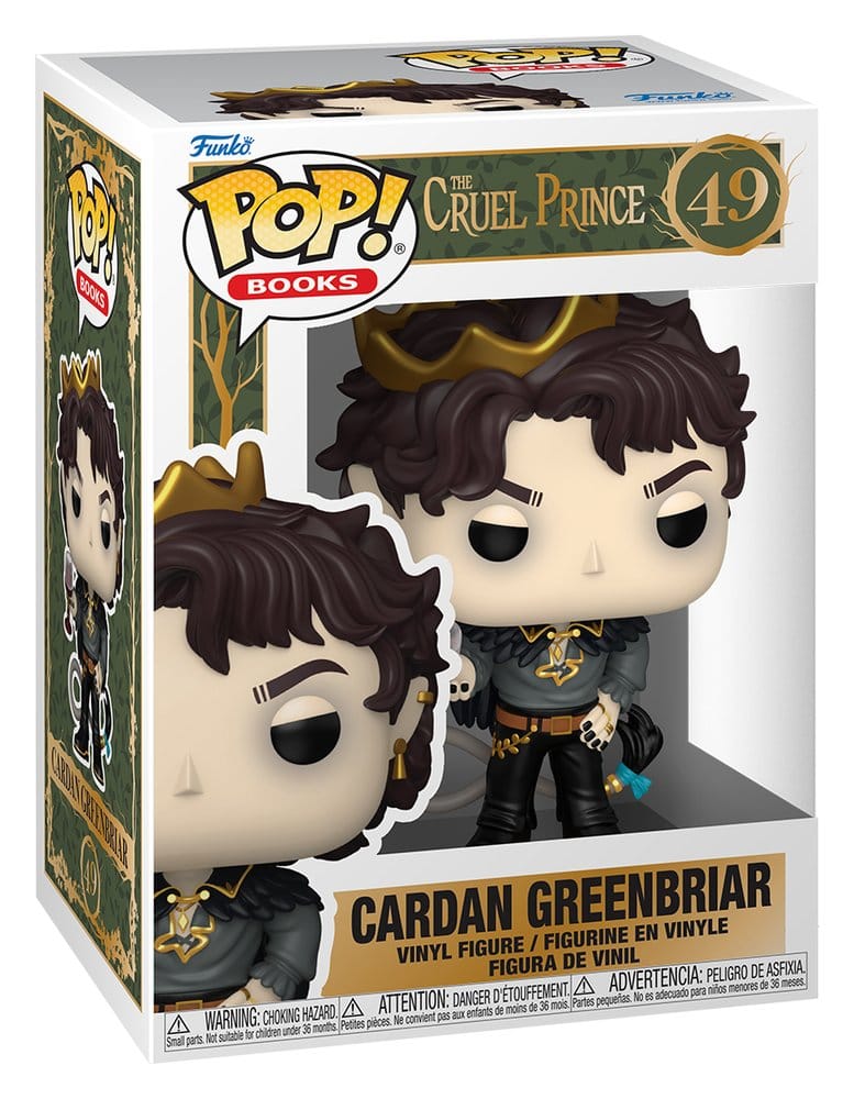 Folk of Air Series Figura POP! Books Vinyl Cardan Greenbriar 9 cm