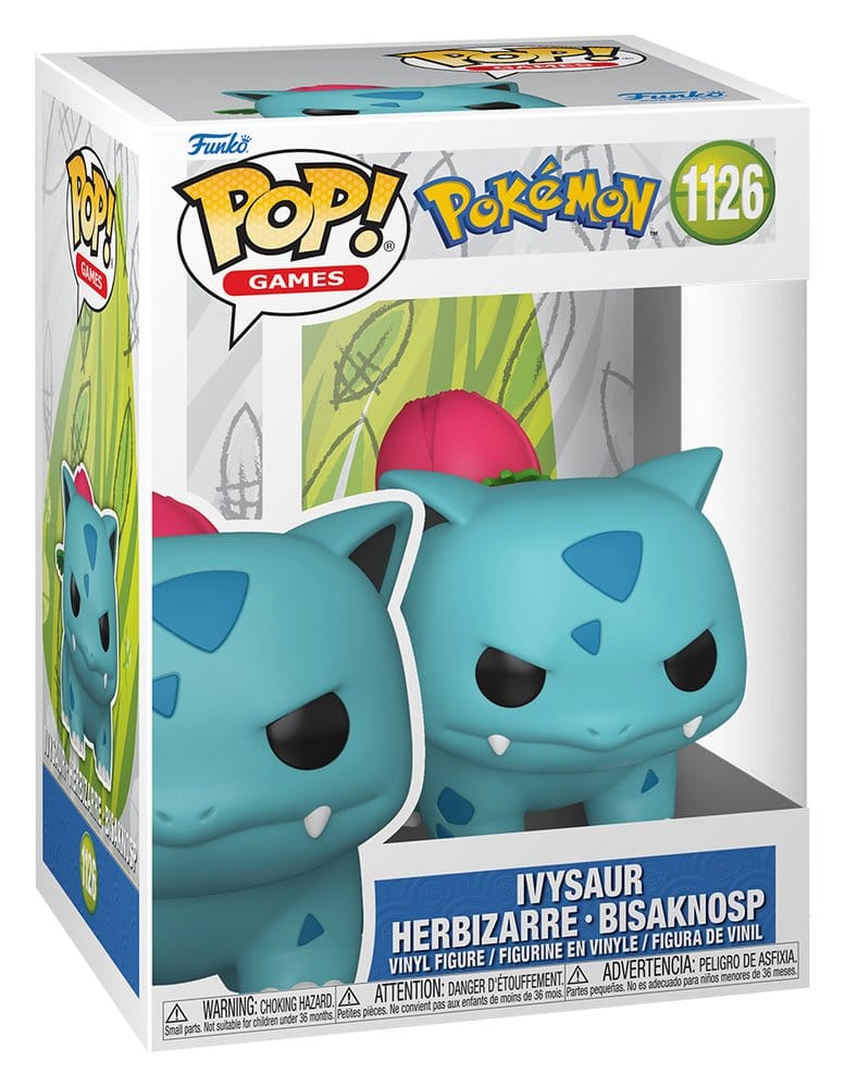 Pokémon POP! Games Vinyl Figura Ivysaur 9 cm