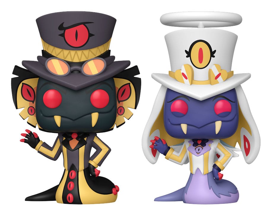 Hazbin Hotel Figuras POP! Animation Vinyl Sir Pentious with Chase 9 cm Surtido (6)