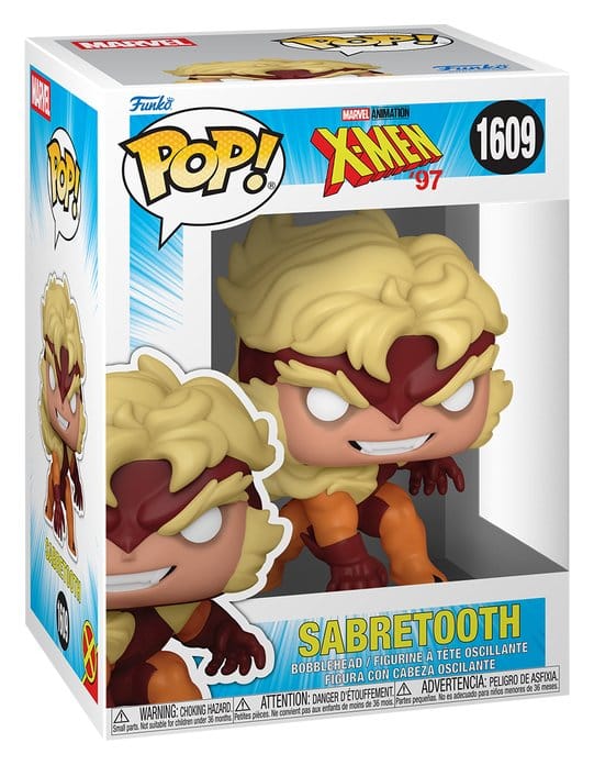 Marvel Figura POP! Vinyl : X-Men '97 S4- Sabretooth 9 cm