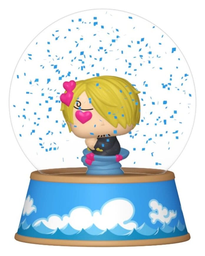 Funko pop assortment mini glitter globes: one piece 12 unidades