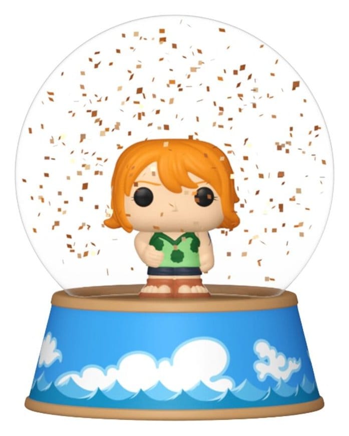 Funko pop assortment mini glitter globes: one piece 12 unidades