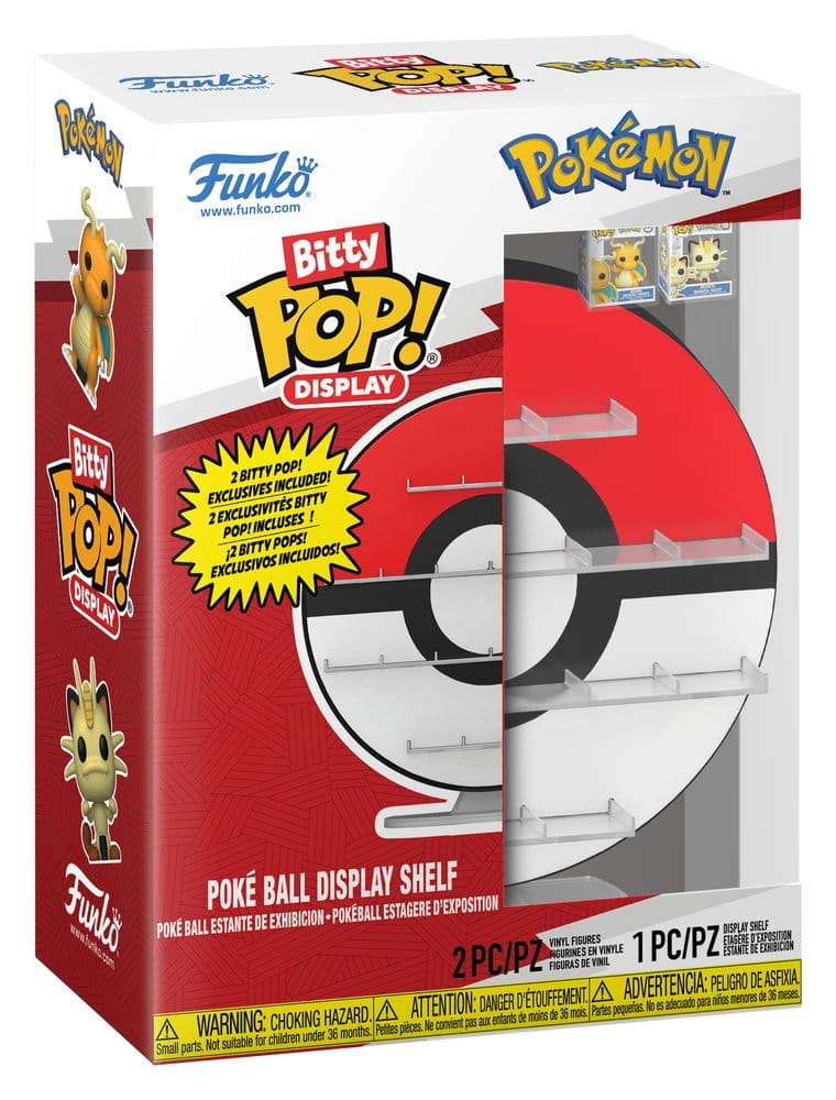 Pokémon Bitty POP! Display Vinyl Figuras Poké Ball Frikytopia