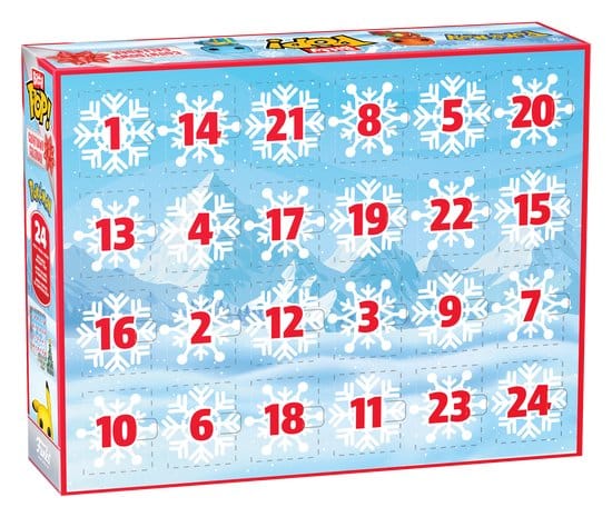 Pokémon Bitty POP! Calendario de adviento 24 Day Countdown